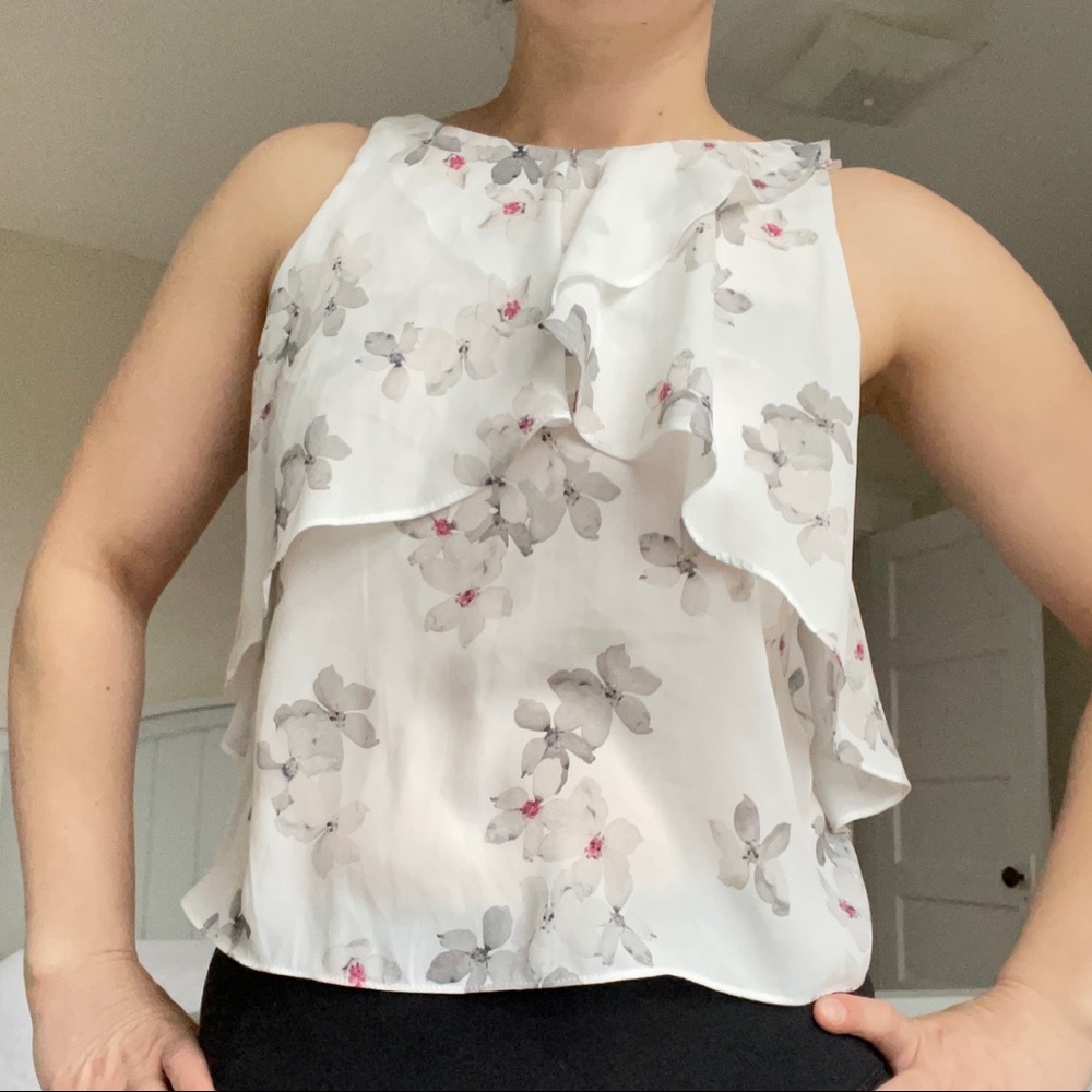 Zara Trafaluc Floral Blouse - Picture 6 of 8